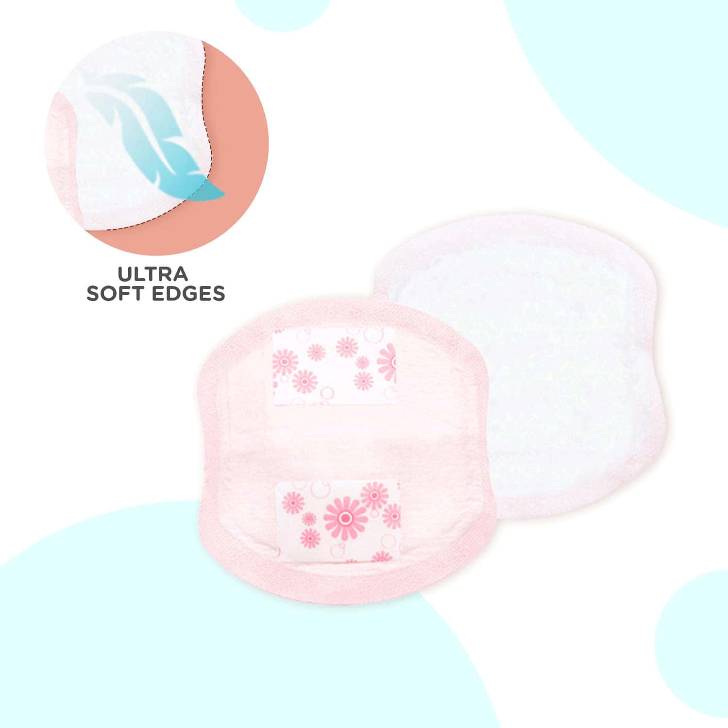 Mee Mee Ultra Thin Super Absorbent Disposable Nursing Breast Pads 20+4 Pads Free - 24 Pads