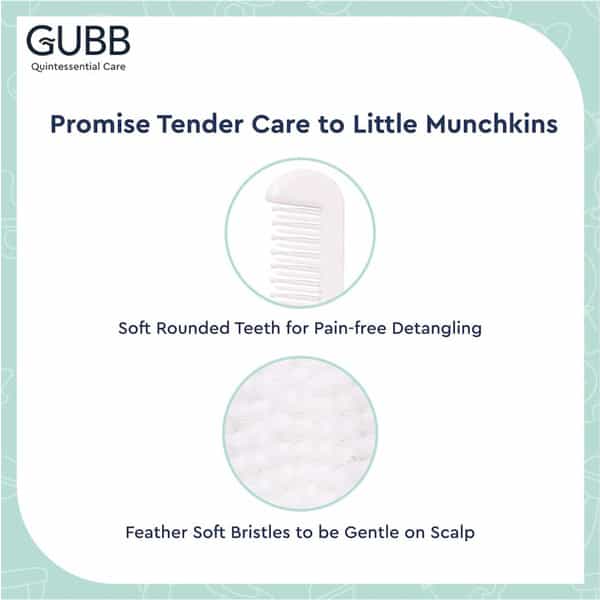Gubb Baby Combo Brush Set (Boy)