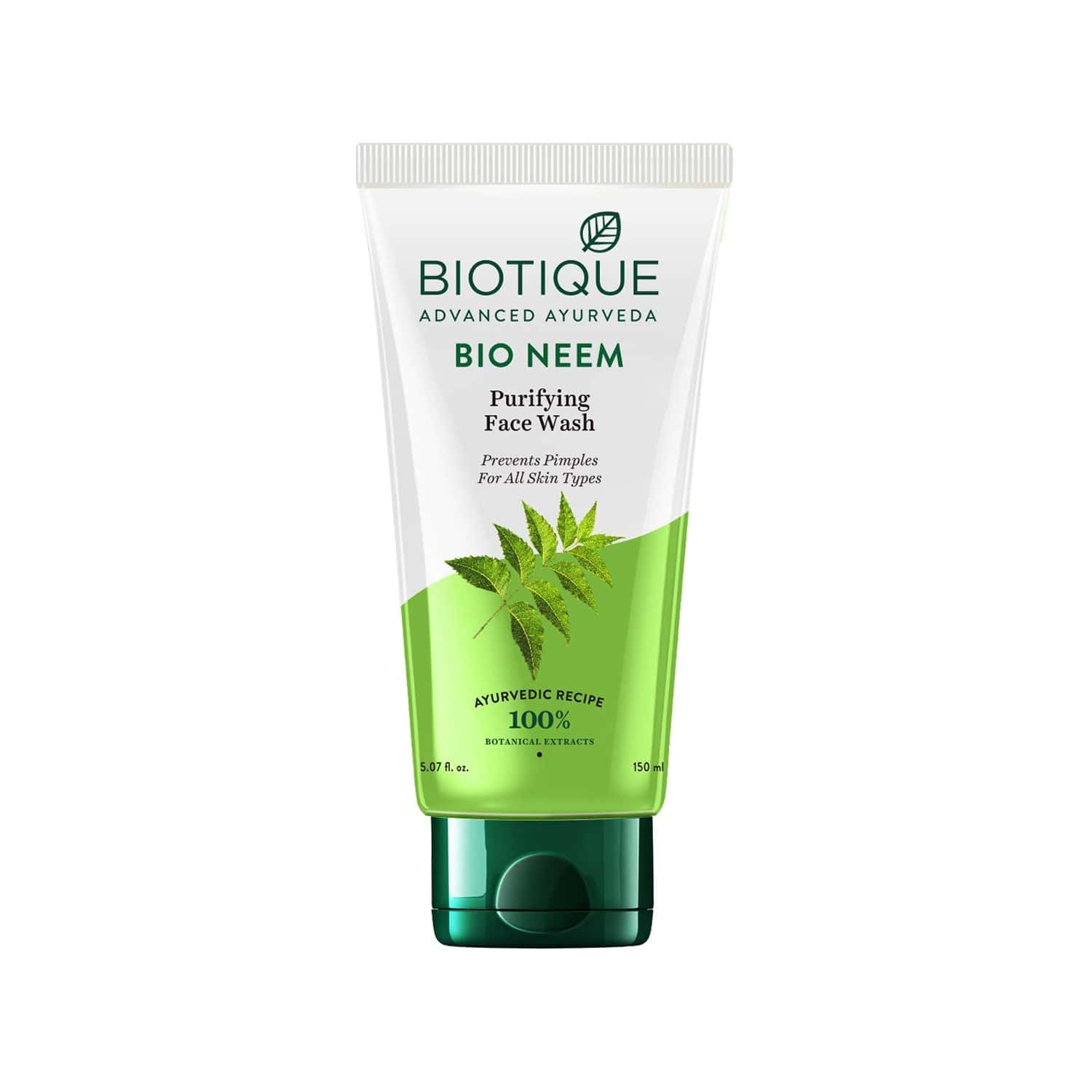 Buy BIOTIQUE BIO NEEM PURIFYING FACE WASH FOR ALL SKIN TYPES 150 ML
