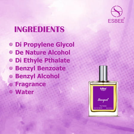 Esbee Bouquet Luxury Perfume Eau De Parfum For Women | 100ml | Long Lasting Fragrance