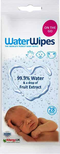 Waterwipes Unscented Baby Wipes Sensitive And Newborn Skin - Pack Of 28 Wipes