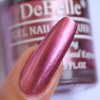 Debelle Gel Nail Polish Gift Set Of 2 Chrome Glaze | Majestique Mauve 16 Ml (8ml Each) .