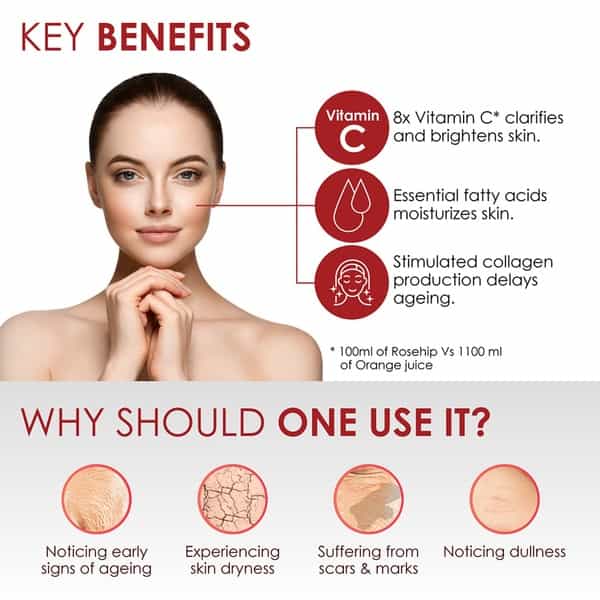 Good Vibes Rose Hip Radiant Glow Face Serum - 50 Ml