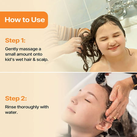 Herby Angel Triphala Hair Cleanser For Kids (2+ Years) Sls- Free Shampoo - 200ml