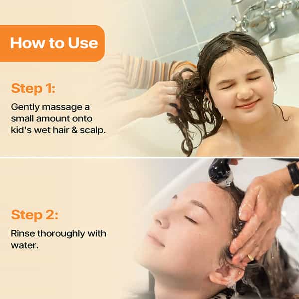 Herby Angel Triphala Hair Cleanser For Kids (2+ Years) Sls- Free Shampoo - 200Ml