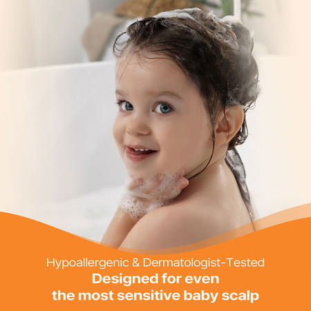 Herby Angel Triphala Hair Cleanser For Kids (2+ Years) Sls- Free Shampoo - 200ml