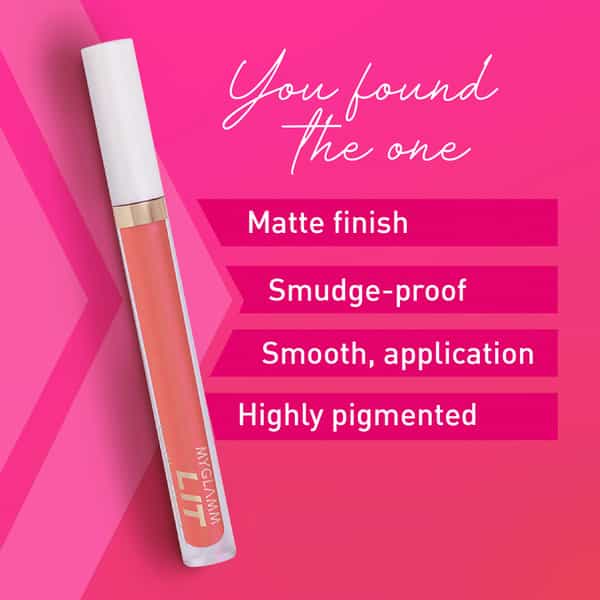 Myglamm Lit Liquid Matte Lipstick-Riff-Raff