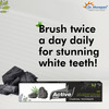 Dr. Morepen Active Smile | With Activated Charcoal | Tube | Toothpaste | 100 Gm