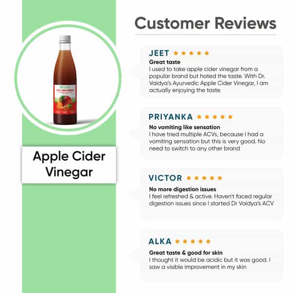 Dr. Vaidya's Apple Cider Vinegar | 450Ml