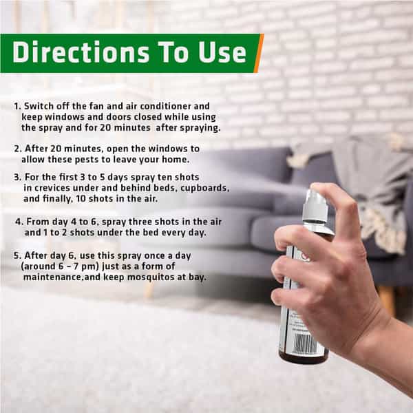 Herbal Strategi Just Spray Mosquito Repellent Room Spray