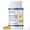 Inlife Fish Oil Omega 3 Capsules 180Mg Epa 120Mg Dha 1000Mg - 60 Softgels