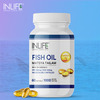Inlife Fish Oil Omega 3 Capsules 180Mg Epa 120Mg Dha 1000Mg - 60 Softgels