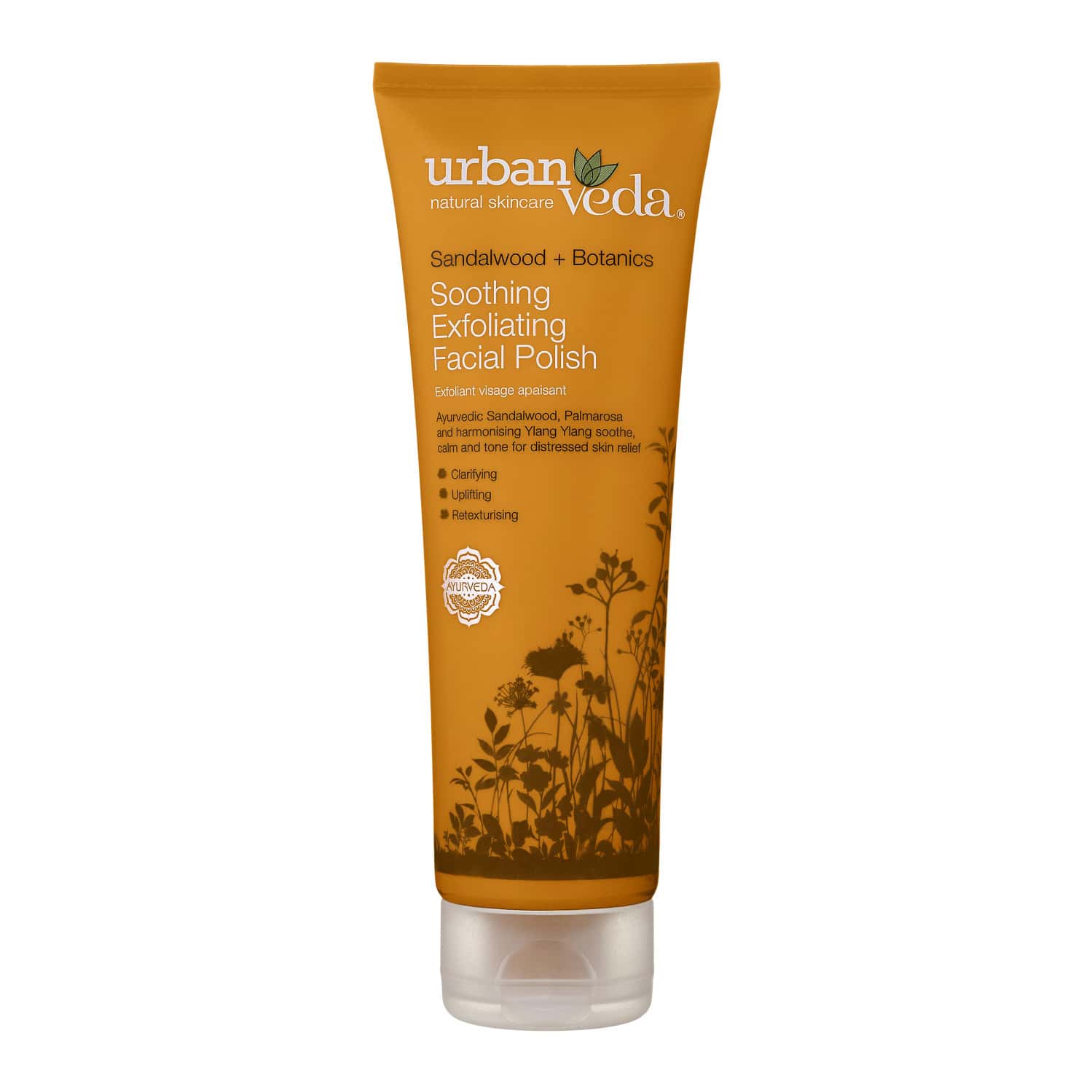 Urban Veda Soothing Sandalwood Exfoliating Facial Polish 125 Ml