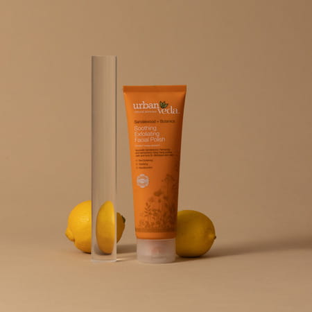 Urban Veda Soothing Sandalwood Exfoliating Facial Polish 125 Ml