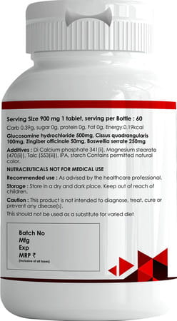 Happy Millions Jointspark (60 Veg Tablets)