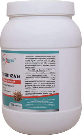 Way2herbal Punarnava 700 Capsules Value Pack
