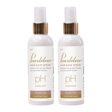 Pearldew Hair Gain Serum 100 Ml | For All Hair Types | Paraben Free (Pack Of 2)