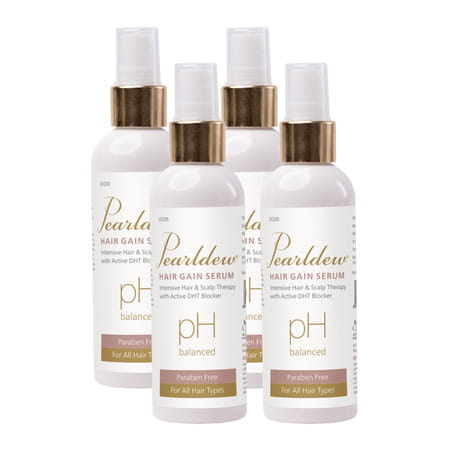 Pearldew Hair Gain Serum 100 Ml | For All Hair Types | Paraben Free (Pack Of 2)