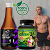 Weight Loss Syrup & Green Tea Capsules - 100% Ayurvedic (200Ml+30Capsules)