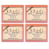 Khadi Abeers Herbal Handmade Rose Soap With Essential Oils | 125Gm (Pack Of 4)