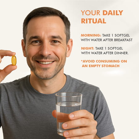 Dr. Morepen Cod Liver Oil | Heart Brain & Joints | Softgel | 100 No'S