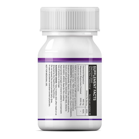 Inlife Magnesium Glycinate 2000Mg Chelated Forte | Bisglycinate Form | Men & Women - 60 Tablets
