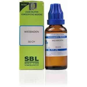 Sbl Wiesbaden Dilution 30 Ch 30 Ml Pack Of 2