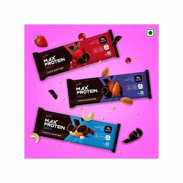 Ritebite Max Protein Assorted Nutrition Bar Box Of 502 G