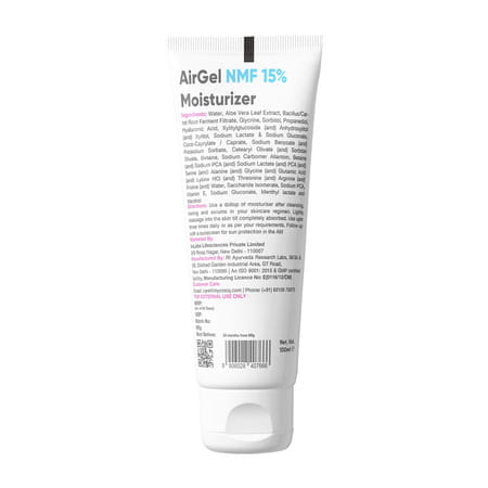 Cos-Iq Airgel Nmf 15% Face Moisturizer - Fast Absorbing | Lightweight | Oily To Normal Skin | 100Ml