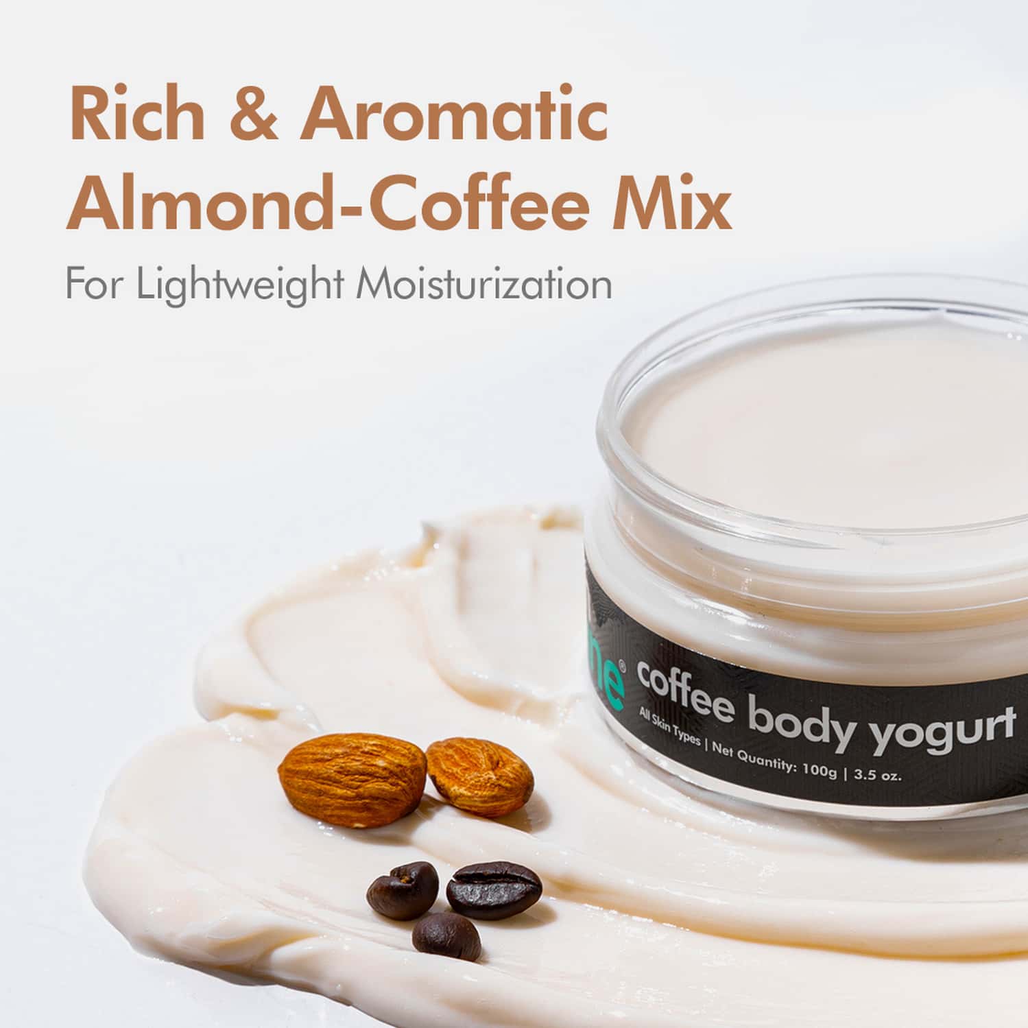 Buy MCAFFEINE COFFEE BODY YOGURT WITH ALMONDS Online & Get Upto 60 OFF