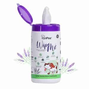 Puppee Wipe Me 100pcs Pet Wet Wipes (pack Of 1) With Lavender Essential | Vitamin E & Olive Oil