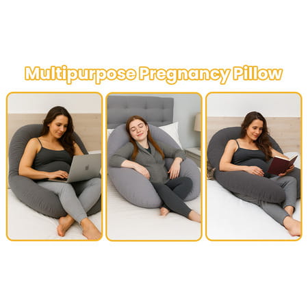 Nuluv Maternity Pillow - Grey