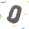 Nuluv Maternity Pillow - Grey