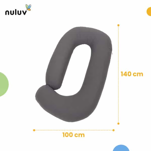 Nuluv Maternity Pillow - Grey
