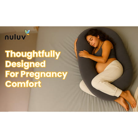 Nuluv Maternity Pillow - Grey