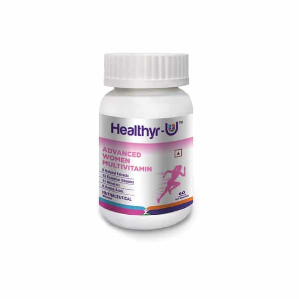 Healthyr-U Advanced Women Multivitamin Bottle Of 60 Capsules
