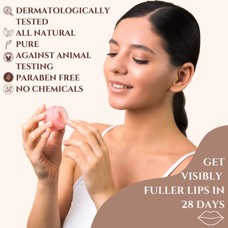 Coco Crush Lavender Coconut Lips Scrub For Lightening & Brightening Dark Lips - 25g