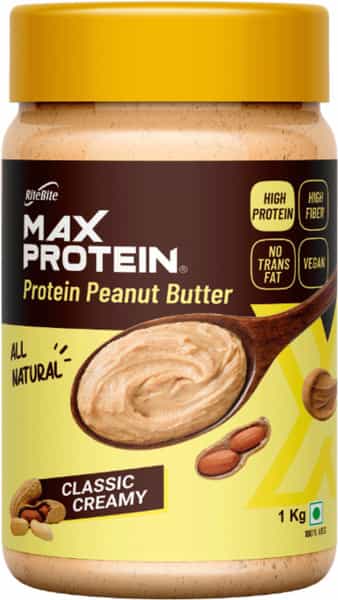 Max Protein Peanut Spread - Classic Creamy [1 Kg] - Pack Of 1