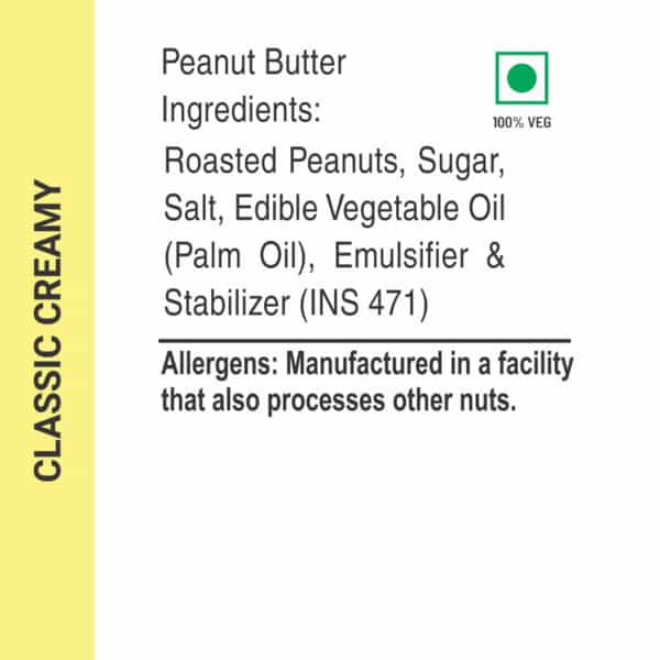Max Protein Peanut Spread - Classic Creamy [1 Kg] - Pack Of 1