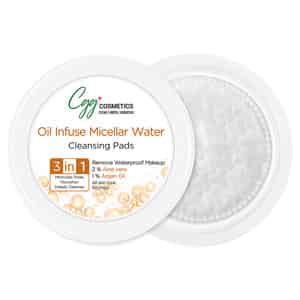 Cgg Cosmetics Oil Infuse Micellar Water Cleansing Pads