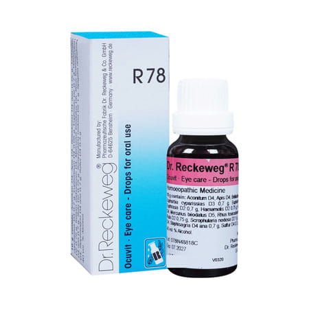 Dr. Reckeweg R 78 Eye Care For Drinking Drops 22 Ml