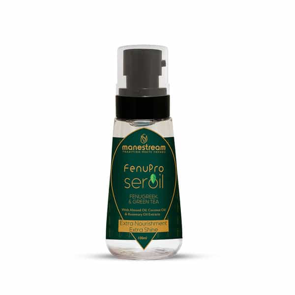 Manestream Fenupro Seroil With Fenugreek And Green Tea | Ayurvedic Combination Of Serum + Oil|100 Ml