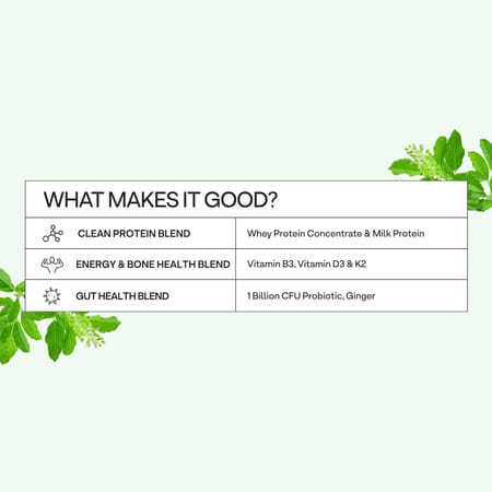 Oziva Daily Protein Activ For Women | 40 G Protein - Classic Vanilla | 300 G