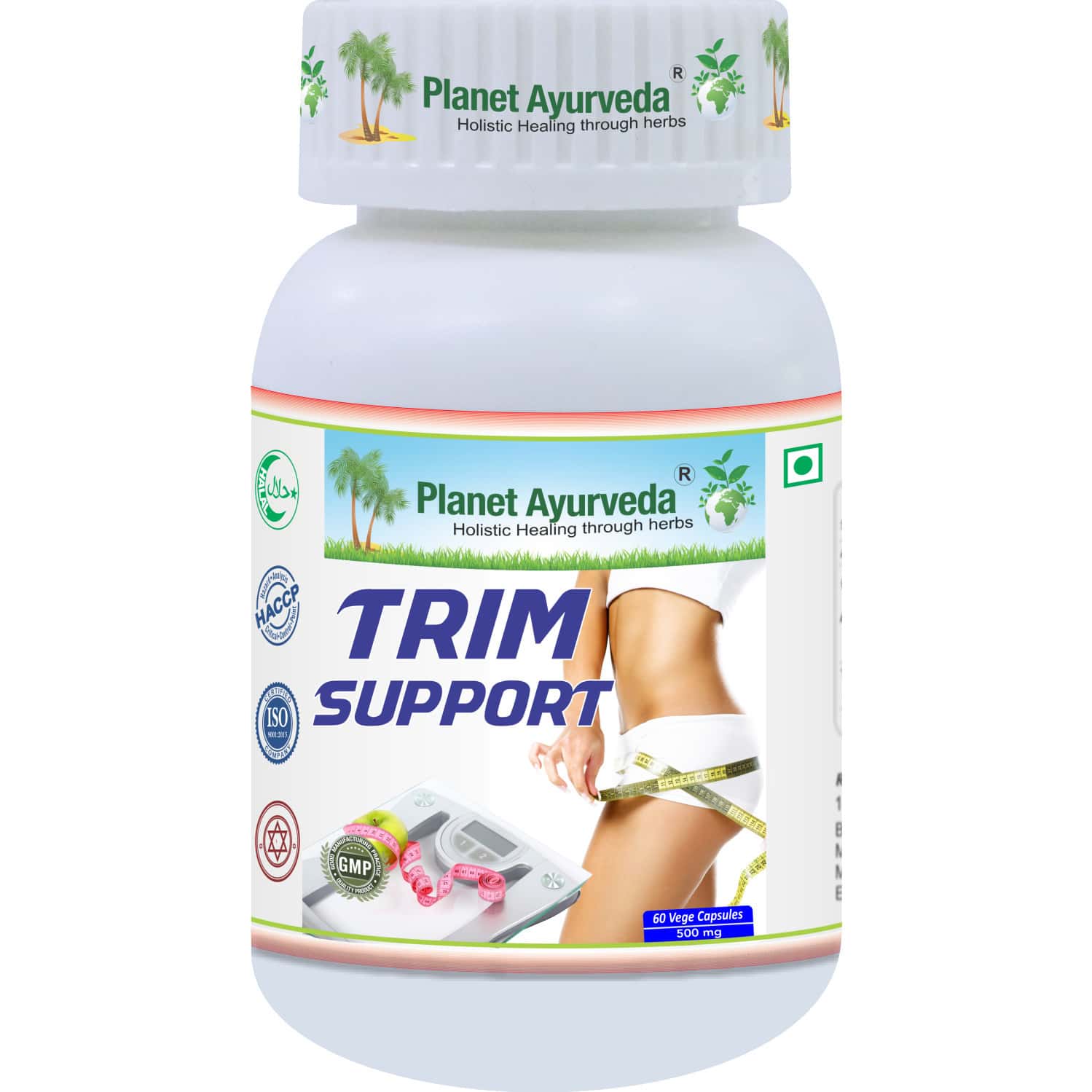 Planet Ayurveda Trim Support - 60 Capsules | Weight Management Supplement