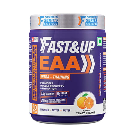 Fast&Up Eaa Intra - Training/Workout Drink (Eaax9) -30 Servings (Tangy Orange)