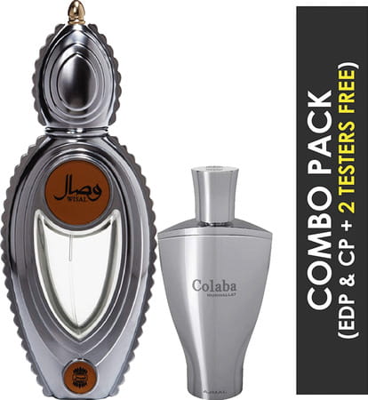 Ajmal Wisal Edp 50ml Perfume For Women And Classic Oud Cp Oil Oudh 10ml For Unisex
