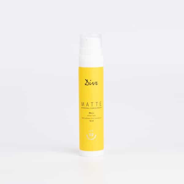 Dive Matte Mineral Sunscreen Spf 50 | Pa+++ | Lightweight And Non-Sticky | Long-Lasting Effect