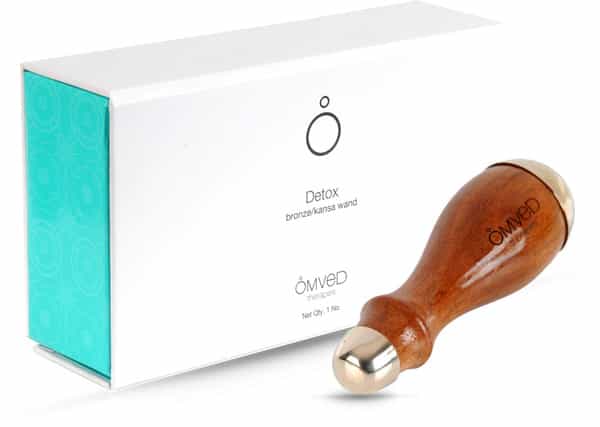 Omved Detox Bronze/Kansa Wand Body And Foot Massager