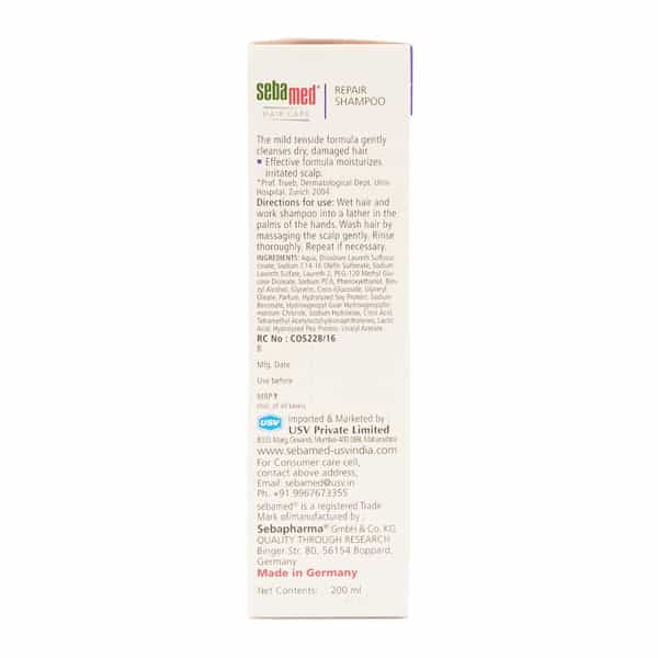 Sebamed Hair Repair Shampoo 200 Ml