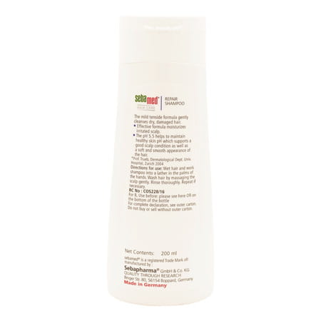 Sebamed Hair Repair Shampoo 200 Ml